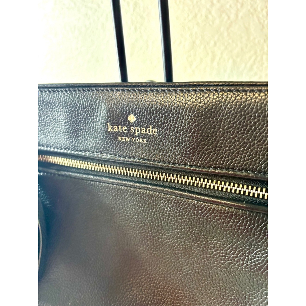 Kate Spade Chester Street Dessi Pebled Leather Crossbody Black - Picture 2 of 7